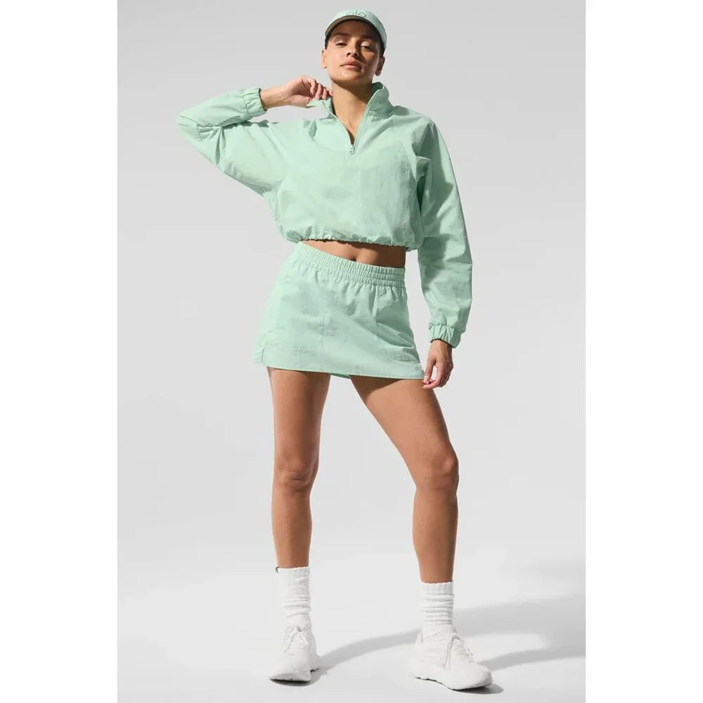 ALO Yoga Mint Green Mini Skirt - Picture 4 of 12